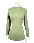 The Bit Equestrian Show Shirt in Olive 