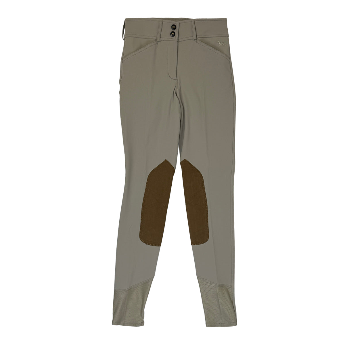 RJ Classics Kids 'Avery' Knee Patch Breeches in Sand