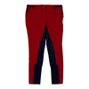 Premier Equine 'Cassa' Full Seat Gel Breeches in Red 