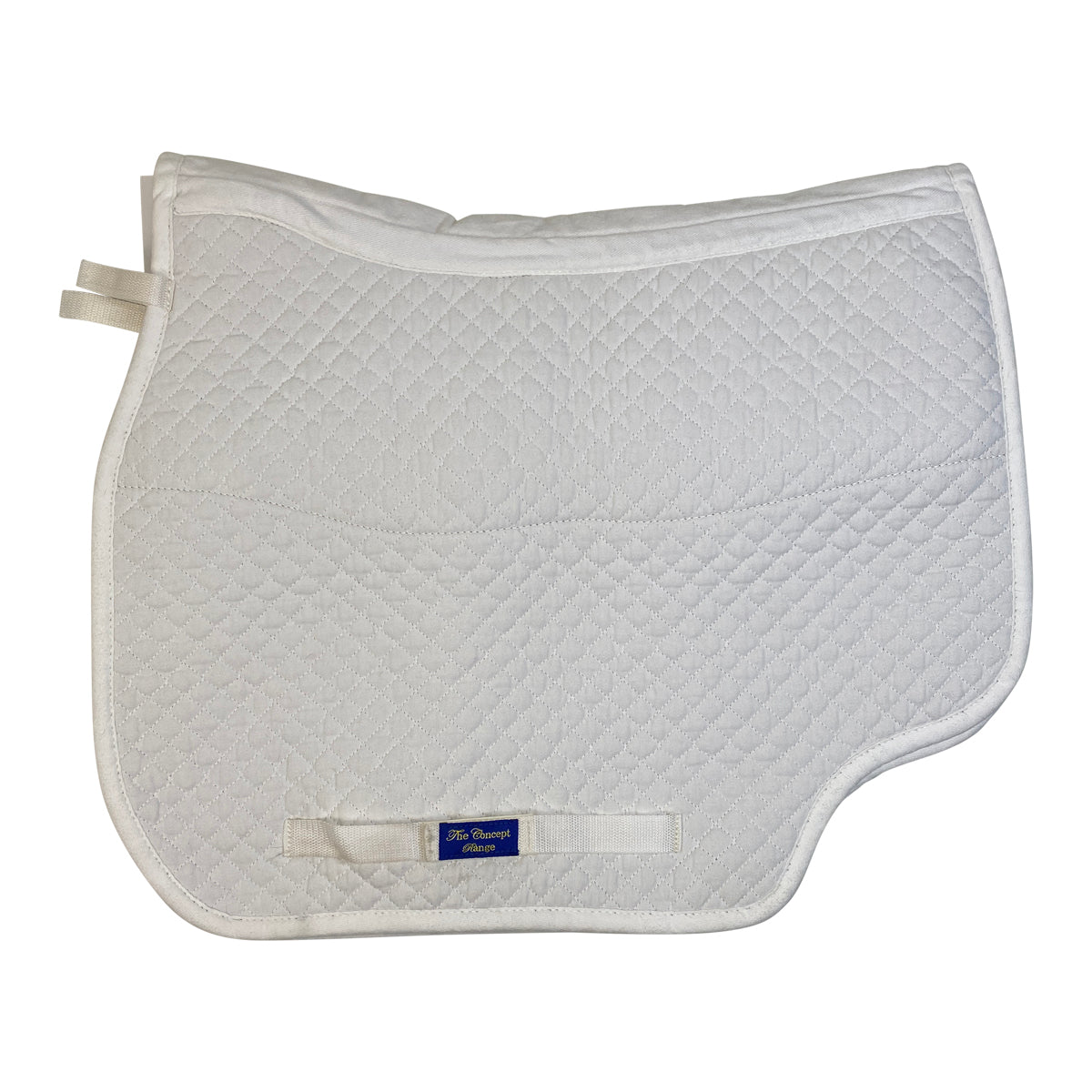 Concept Spine Free Dressage Pad in White