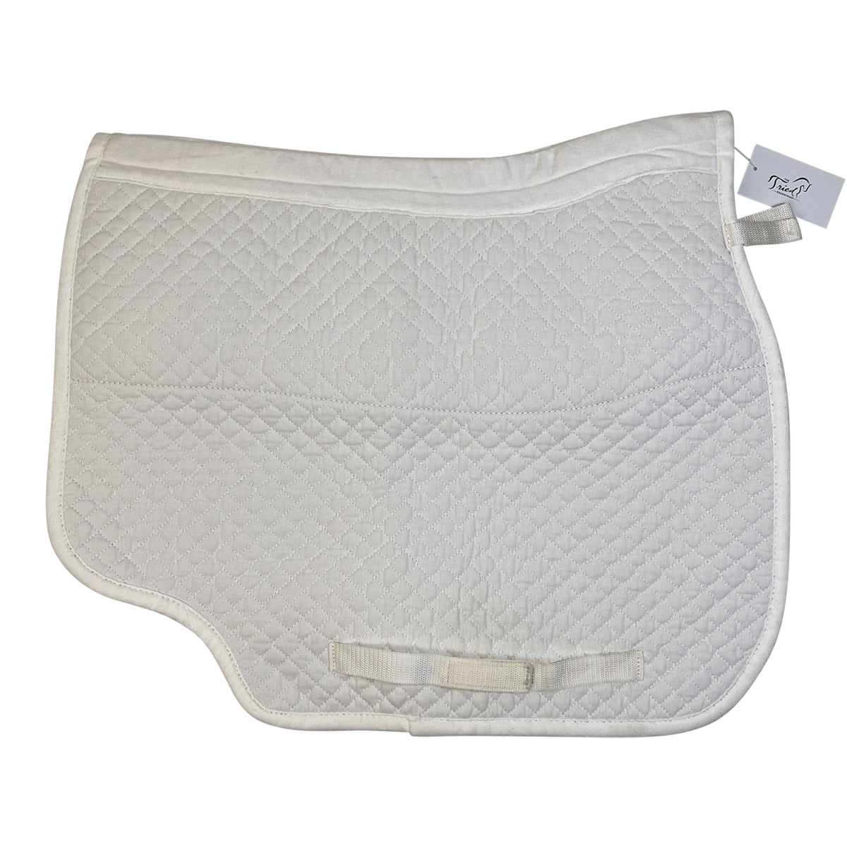 Concept Spine Free Dressage Pad in White