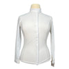 Makebe 'Elizabeth' Long Sleeve Show Shirt in White