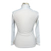 Makebe 'Elizabeth' Long Sleeve Show Shirt in White