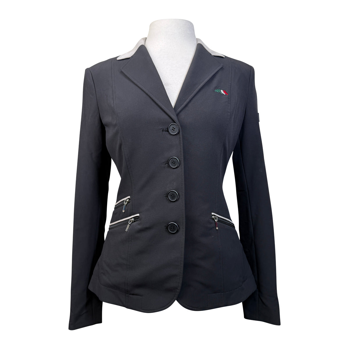 Equiline Show Coat in Black
