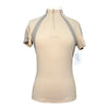 Lemieux 'Maria' Short Sleeve Baselayer in Tan
