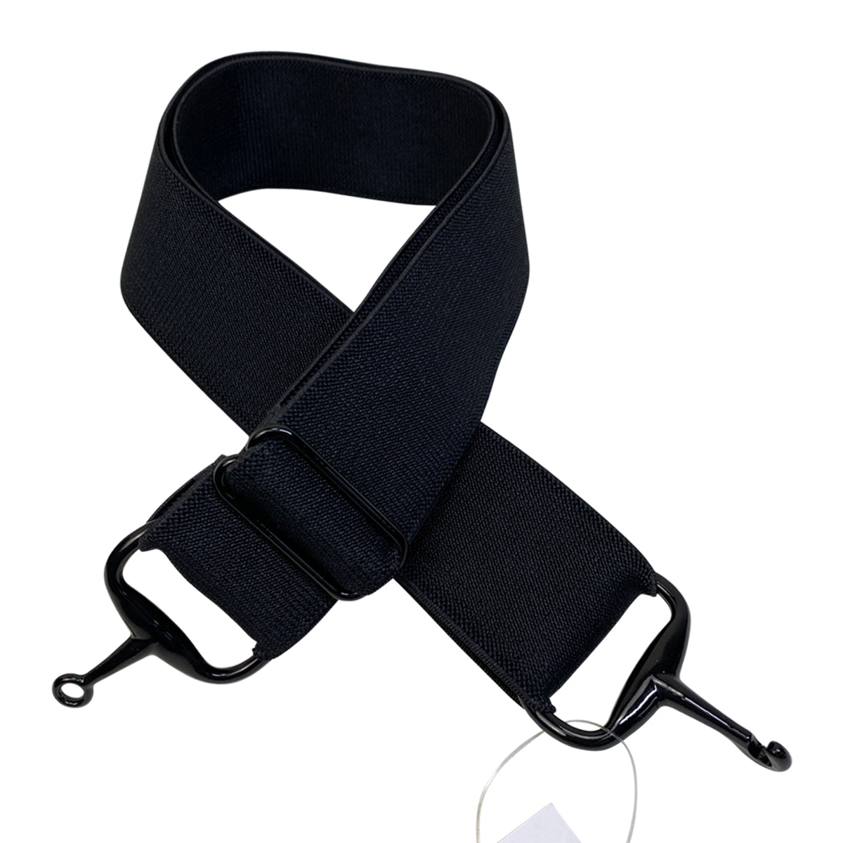 Ellany 2" Snaffle Belt in Black/Black