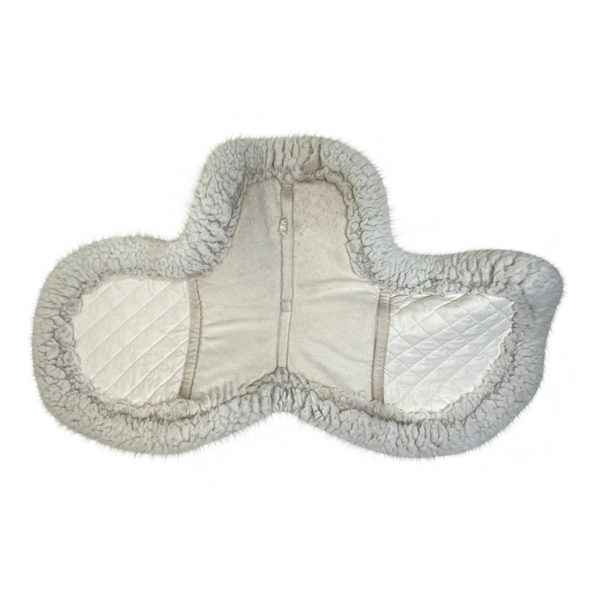 Ogilvy Equestrian Memory Foam Hunter Pad in White