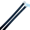 Nunn Finer Nylon Center Stirrup Leathers in Black - 48"