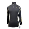 Tredstep 'Futura' Sport Shirt in Black w/ Yellow