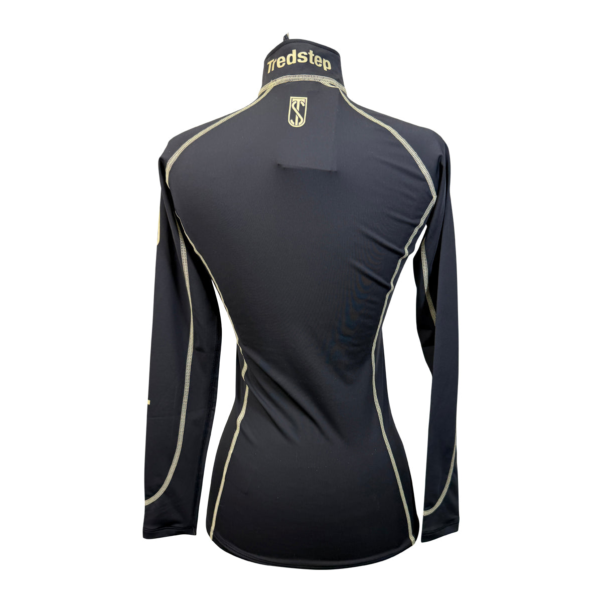 Tredstep 'Futura' Sport Shirt in Black w/ Yellow