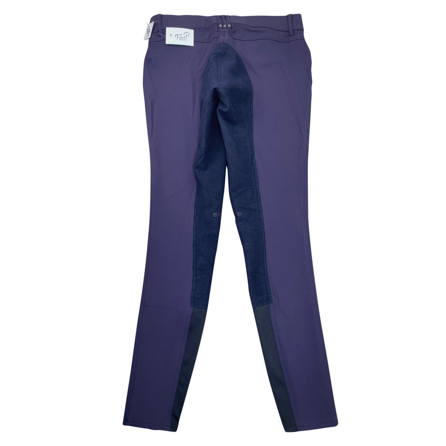 Back of Romfh 'Sarafina' Full Seat Breeches in Indigo