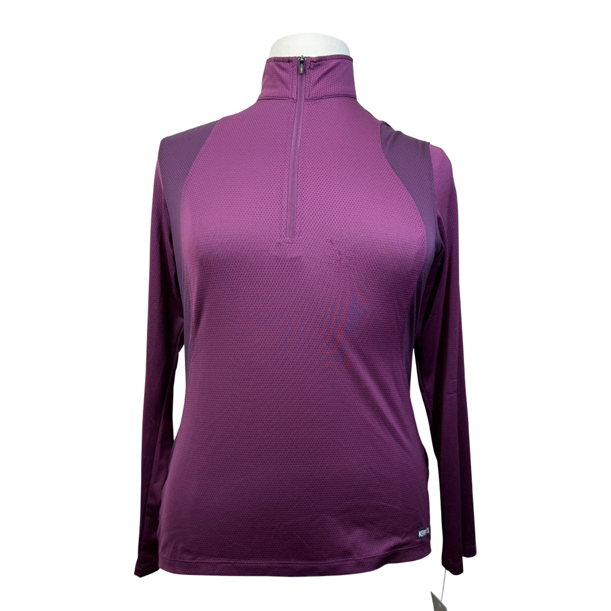 Kerrits Top Rail 'Coolcore' Long Sleeve Shirt in Magenta