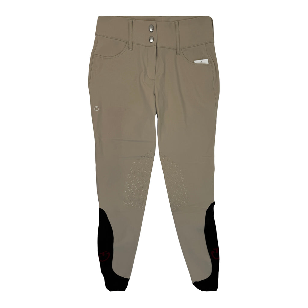 Cavalleria Toscana Logo Grip Breeches in Tan