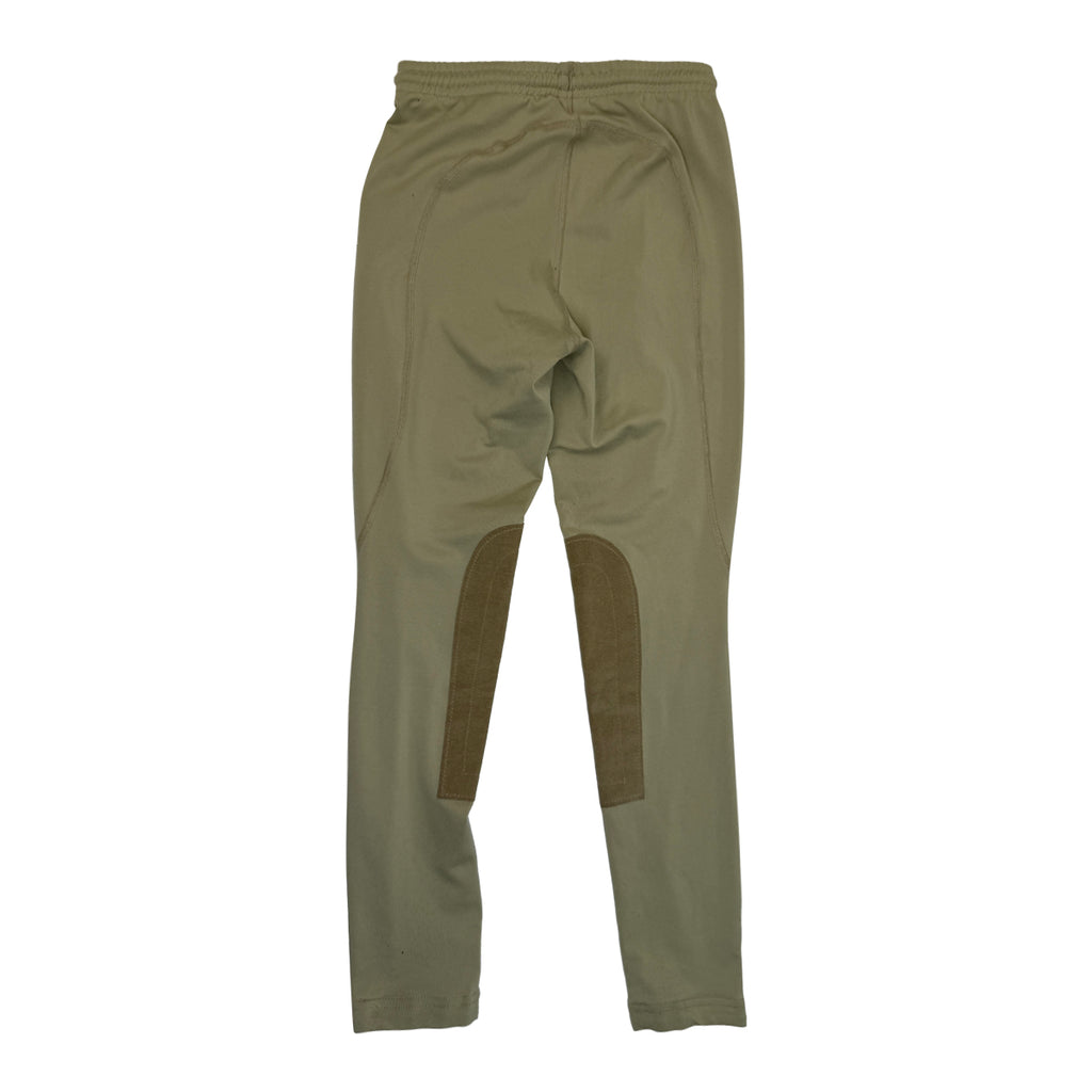 Kerrits Knee Patch Performance Tights in Tan - Children's XL