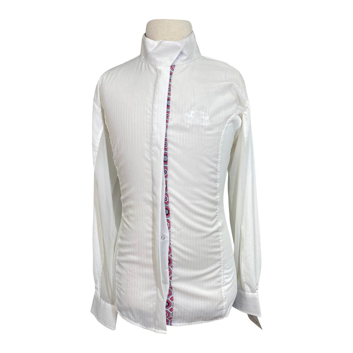 Equine Couture 'Kelsey' Show Shirt in White