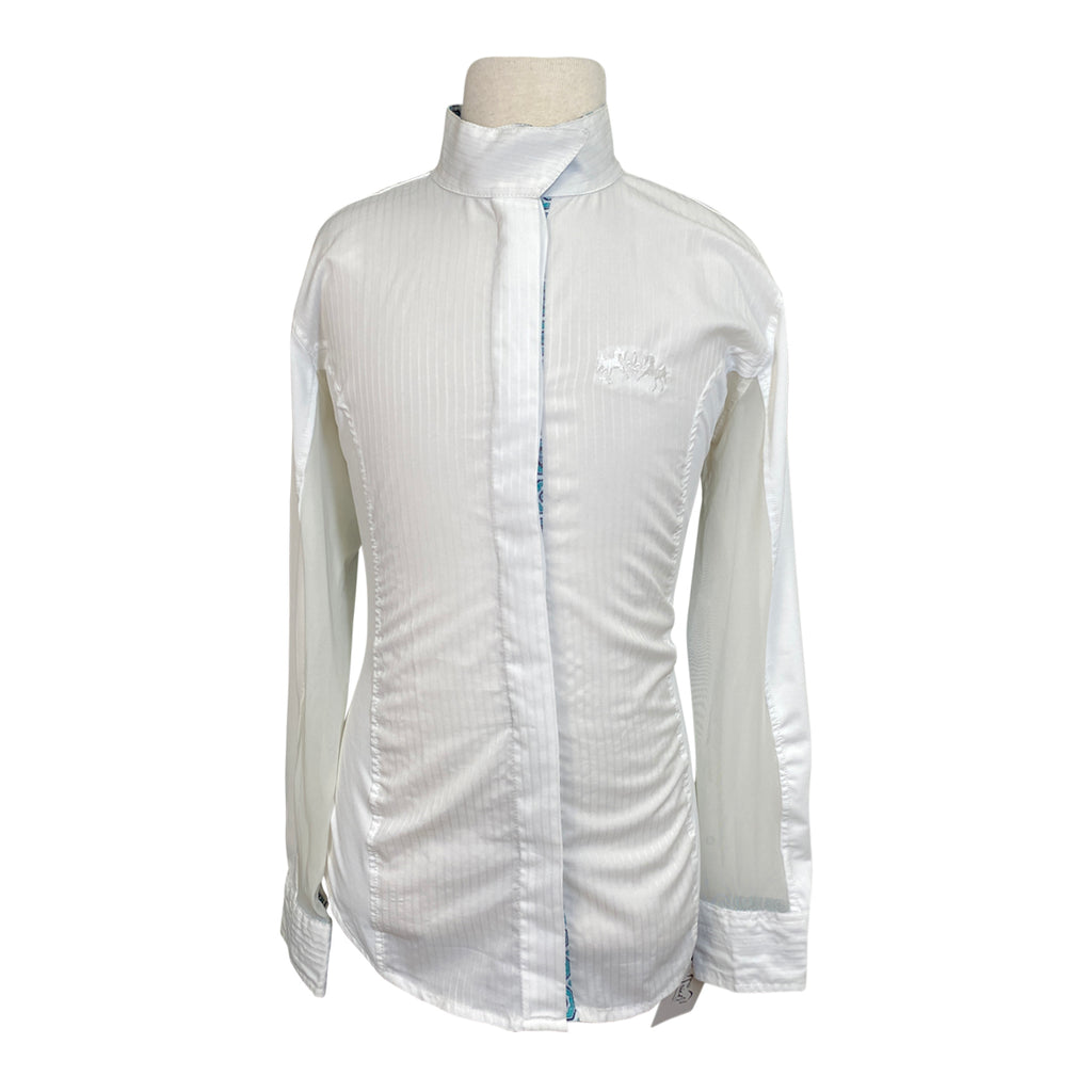 Equine Couture 'Kelsey' Show Shirt in White