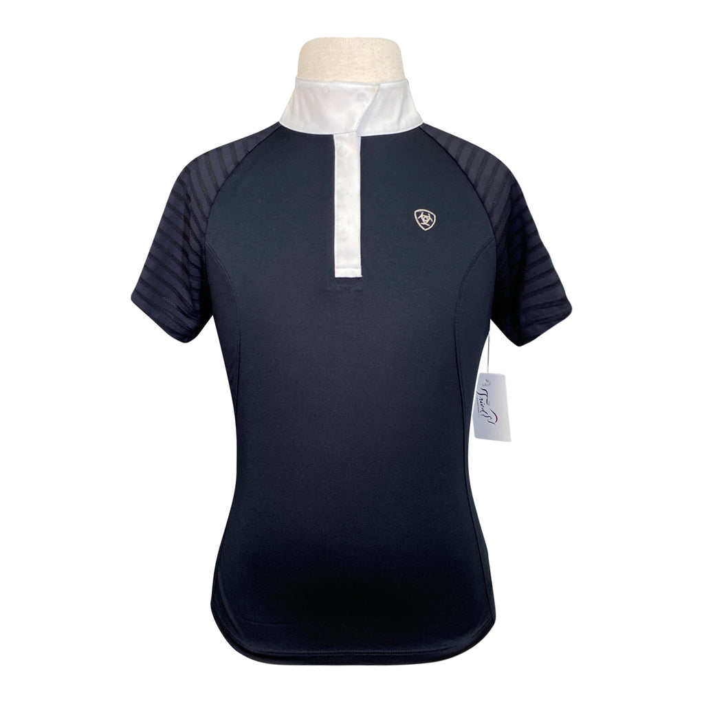 Ariat 'Aptos Vent' Competition Shirt in Black - Children's Medium