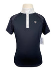 Ariat 'Aptos Vent' Competition Shirt in Black - Children's Medium