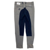 SmartPak Piper Full Seat Breeches in Grey/Navy 