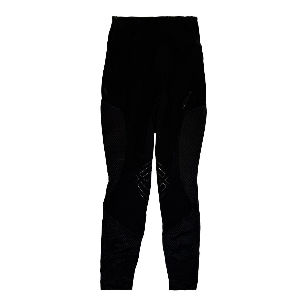 LeMieux Lydia Mesh Knee Grip Tights in Black