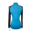 Kastel Denmark 1/4 Zip Shirt in Blue/Black