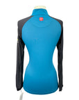 Kastel Denmark 1/4 Zip Shirt in Blue/Black