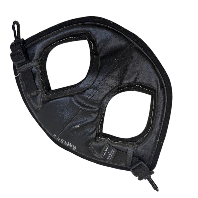 Leather Head Bumper in Black