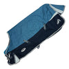 WeatherBeeta Freestyle Standard Neck Medium Weight Turnout Blanket in Blue/Grey/White - 84"