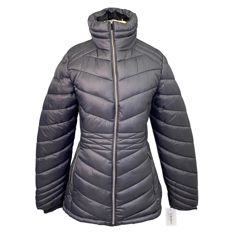 Botori Long Puffer Coat in Black