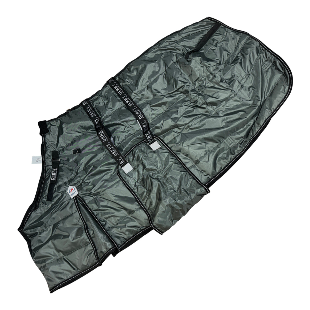 Derby Originals Windstorm 420D Closed Front 200g Medium Weight Stable Blanket in Charcoal - 75"
