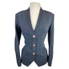 Front of Horse Pilot 'Aerotech' Show Jacket in Black - Women's FR 44 (US 14)