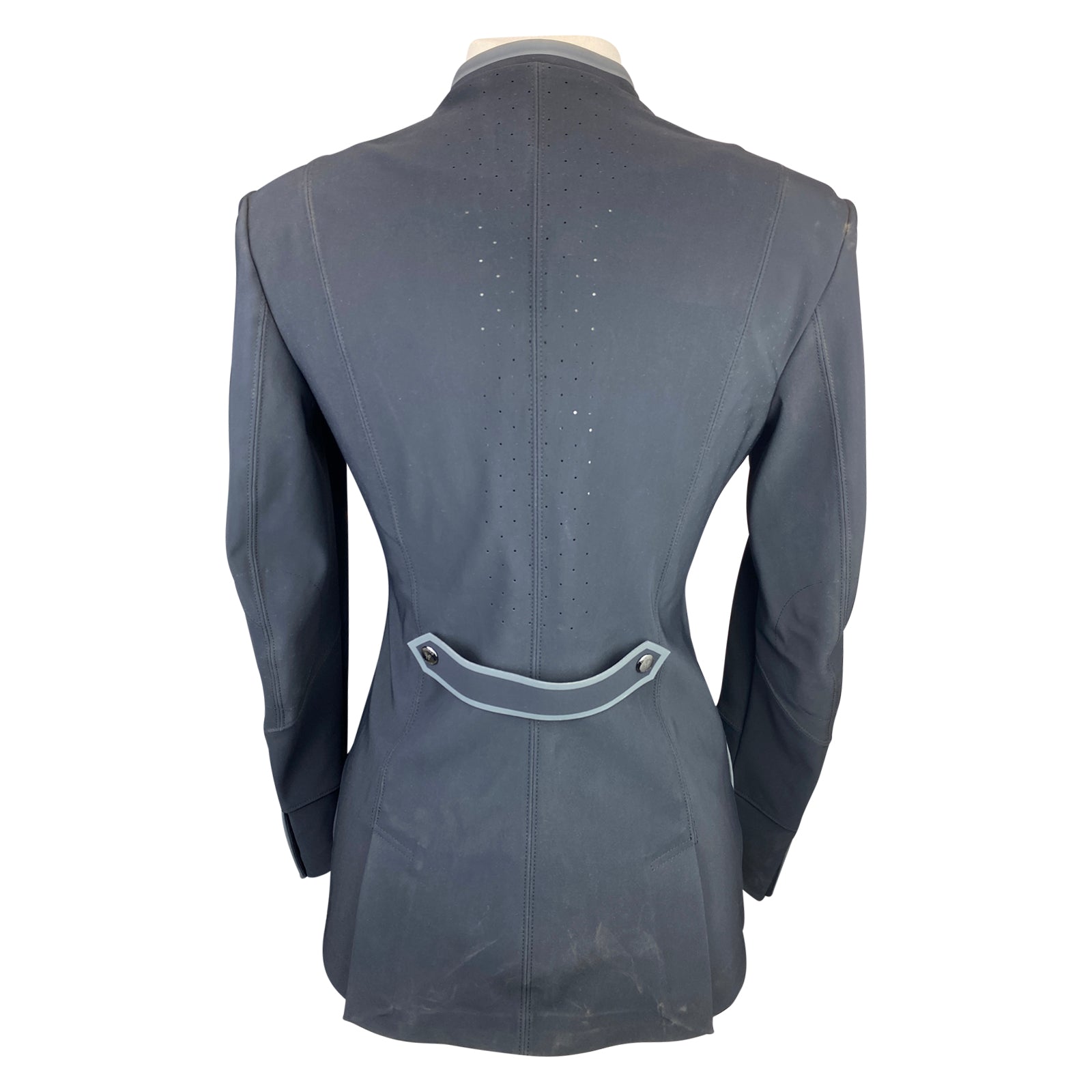 Back of Horse Pilot 'Aerotech' Show Jacket in Black - Women's FR 44 (US 14)