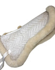 Fleeceworks Traditional Wither Relief Half Pad in White
