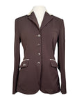 GPA Double Clear Softshell Show Jacket in Brown/Tan