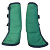 Backside of Toklat Fleece Shipping Boots in Evergreen
