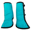 Backside of Toklat Fleece Shipping Boots in Aqua