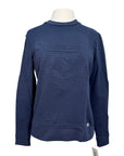 Asmar Equestrian Logo Sweater in Navy