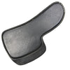 SaddleRight English Glove Leather Saddle Pad in Black