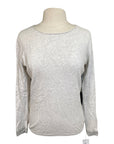 TKEQ Supernova Sweater in Cream/Grey