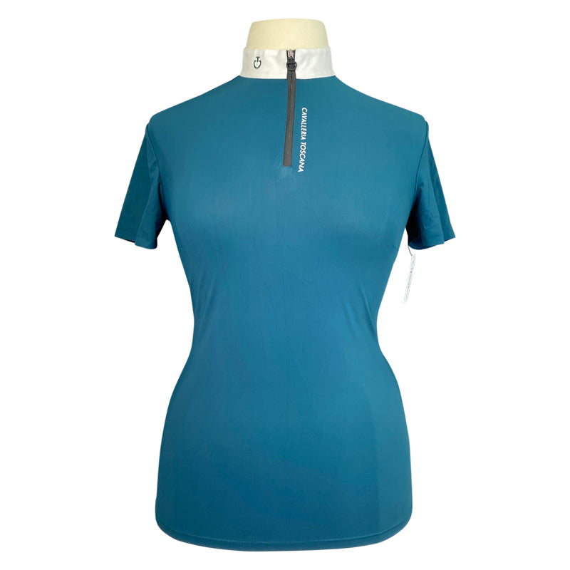 Cavalleria Toscana Competition Polo in Teal 