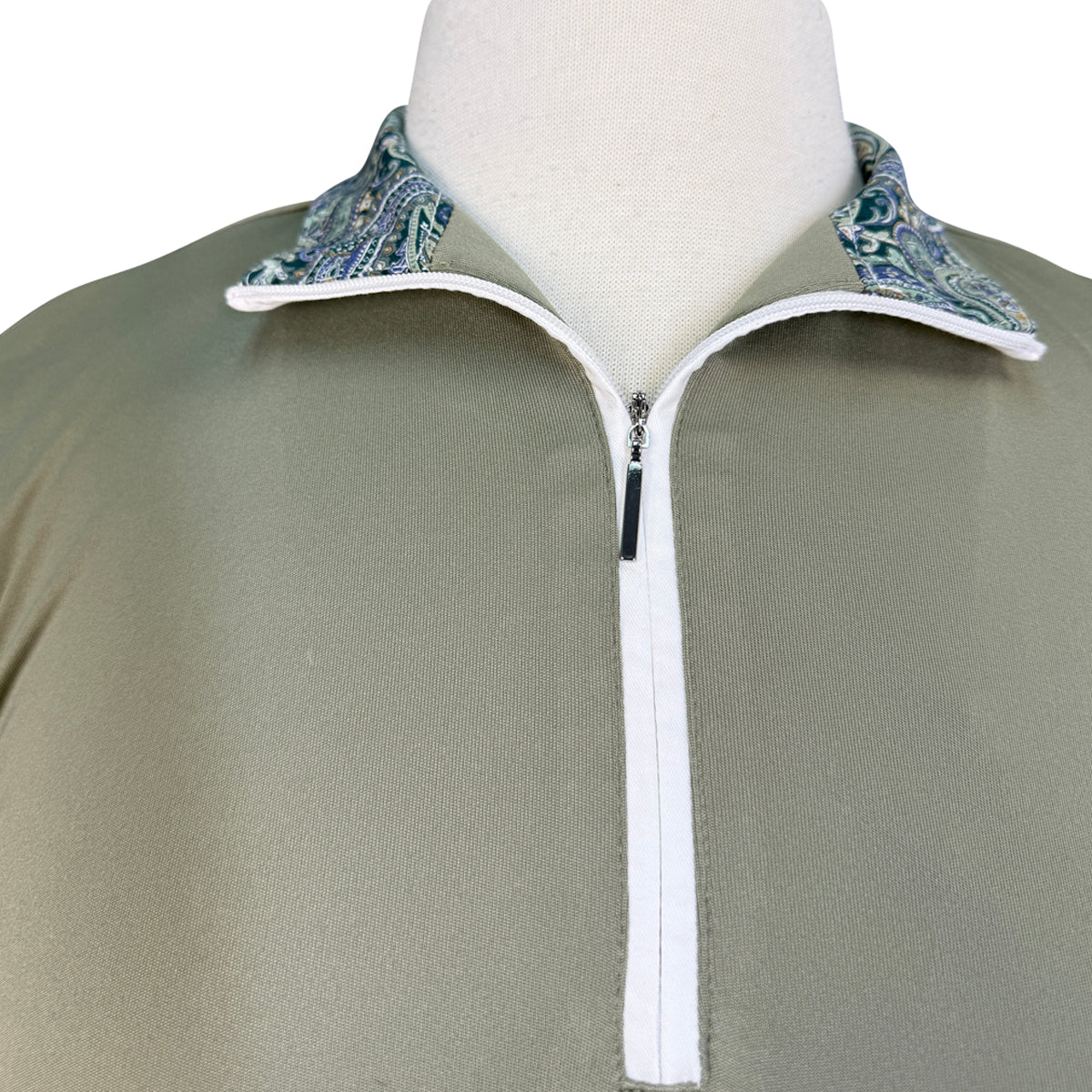 Le Fash 'Paulo Alto' Zip Long Sleeve in Olive