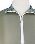 Le Fash 'Paulo Alto' Zip Long Sleeve in Olive