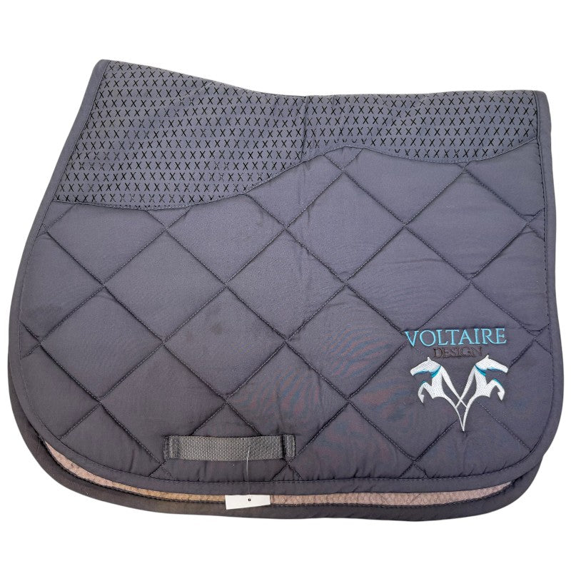 Voltaire Design Infinite Grip Saddle Pad in Grey