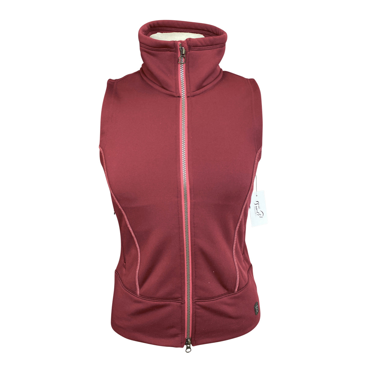 Noble Outfitters Softshell Vest in Burgundy