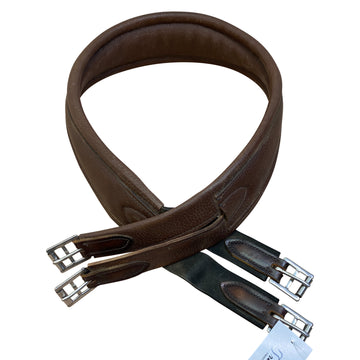 Courbette Single End Elastic Girth in Brown