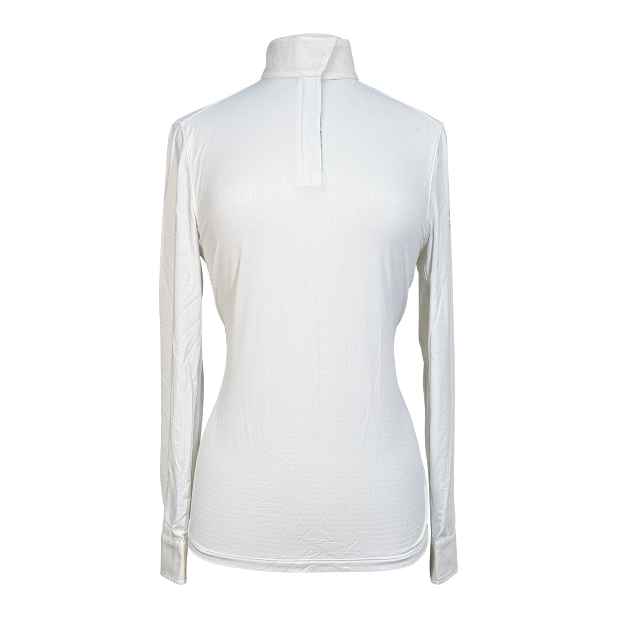 Dover Saddlery CoolBlast Show Shirt in White/Safari