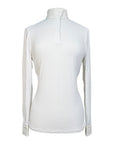 Dover Saddlery CoolBlast Show Shirt in White/Safari