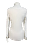 Dover Saddlery CoolBlast Show Shirt in White/Safari
