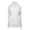 Dover Saddlery CoolBlast Show Shirt in White/Multi Design Collar