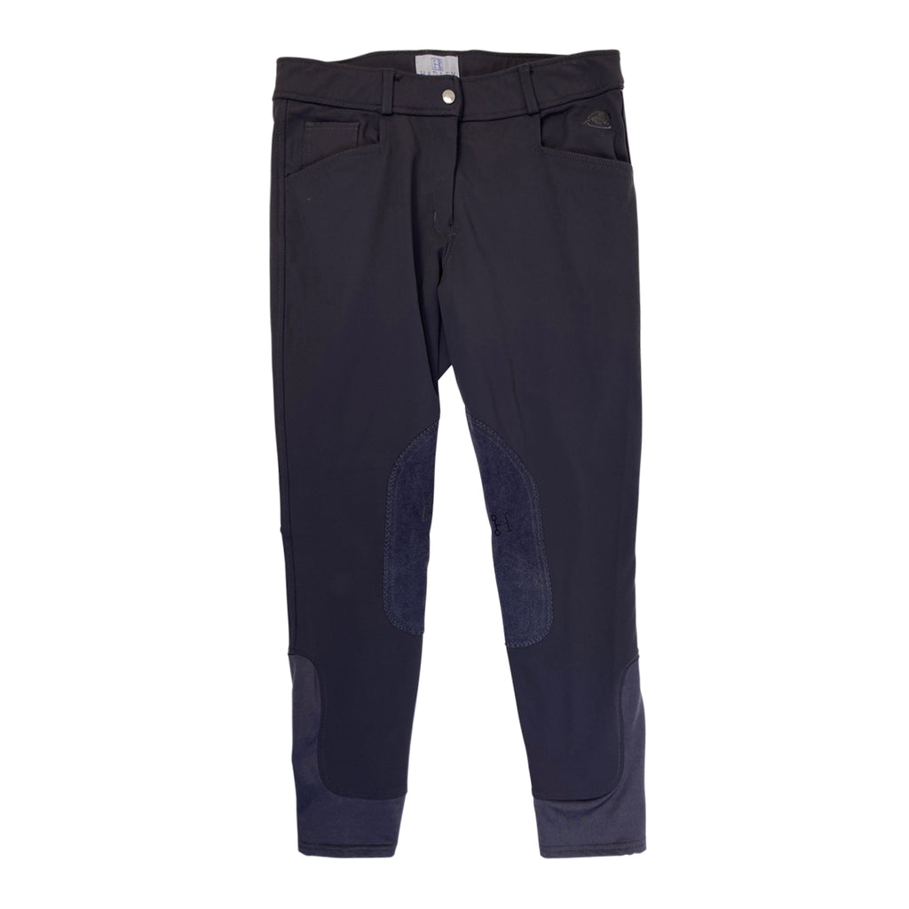SmartPak 'Hadley' High-Rise Knee Patch Breeches in Grey